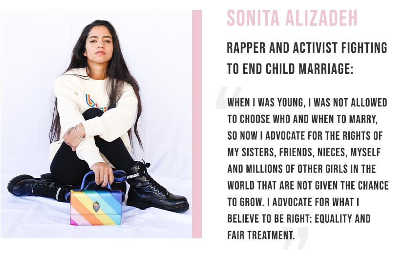 Sonita Alizadeh - Rapper and activist fighting to end child marriage